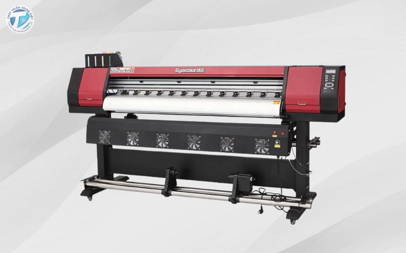 Máy in decal màu là dòng máy sử dụng công nghệ in phun hoặc in nhiệt